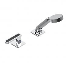 THG A6P-6532/60A-A02 - Deck mounted mixer with handshower, progressive cartridge