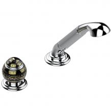 THG A7F-6532/60A-A02 - Deck mounted mixer with handshower, progressive cartridge