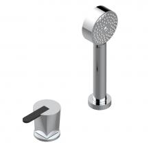THG G6D-6532/60A-A02 - Deck mounted mixer with handshower, progressive cartridge