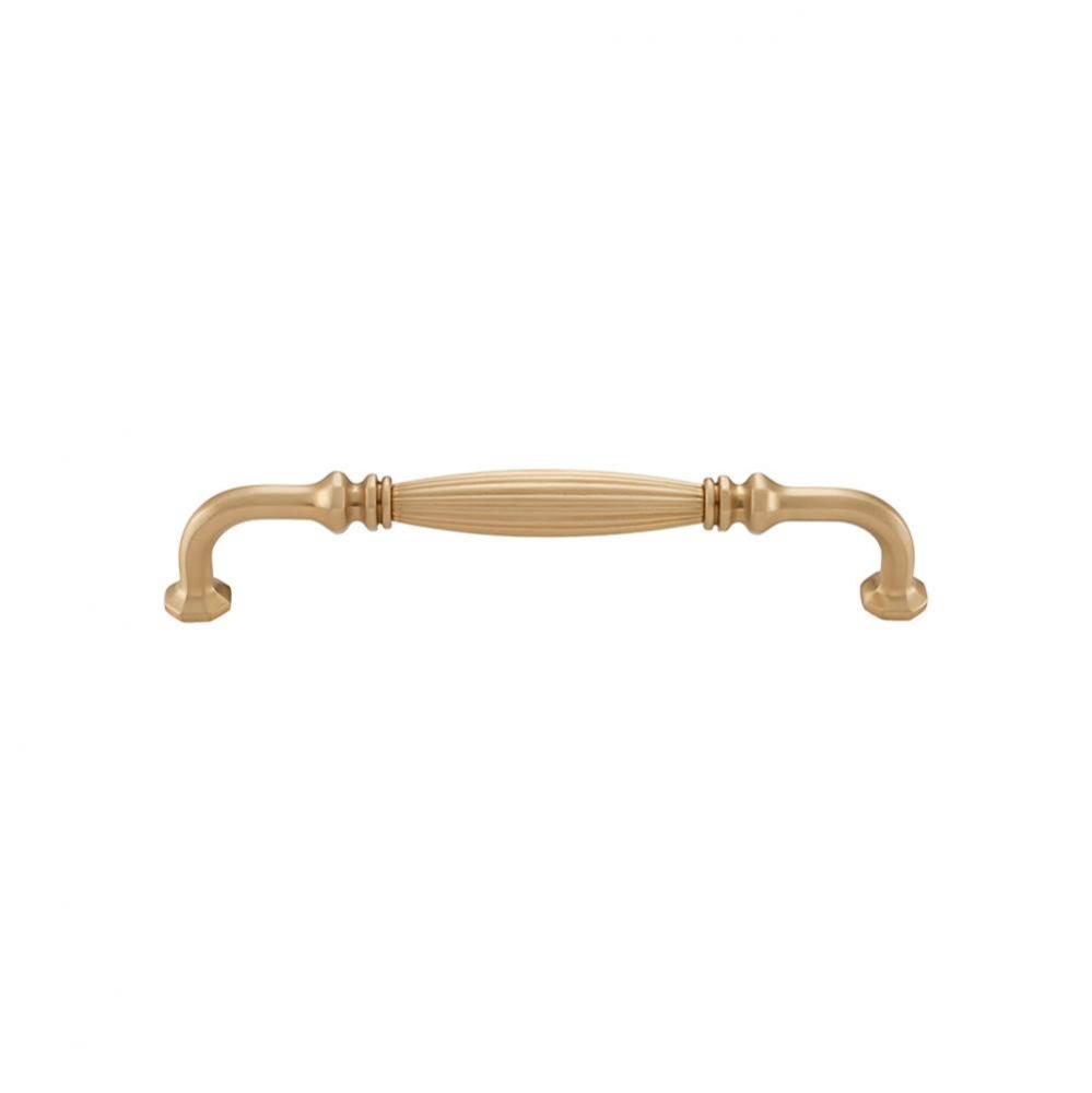 Roscato Pull 7 9/16 Inch (c-c) Satin Brass