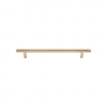 Vesta V7203ULB - Insignia Pull 7 9/16'' (c-c) - Unlacquered Brass