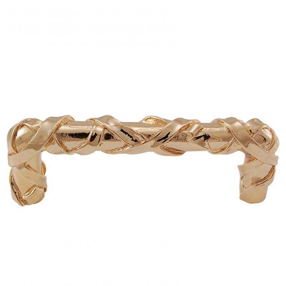 Cilento, Pull, 3 Inch, Polished Gold