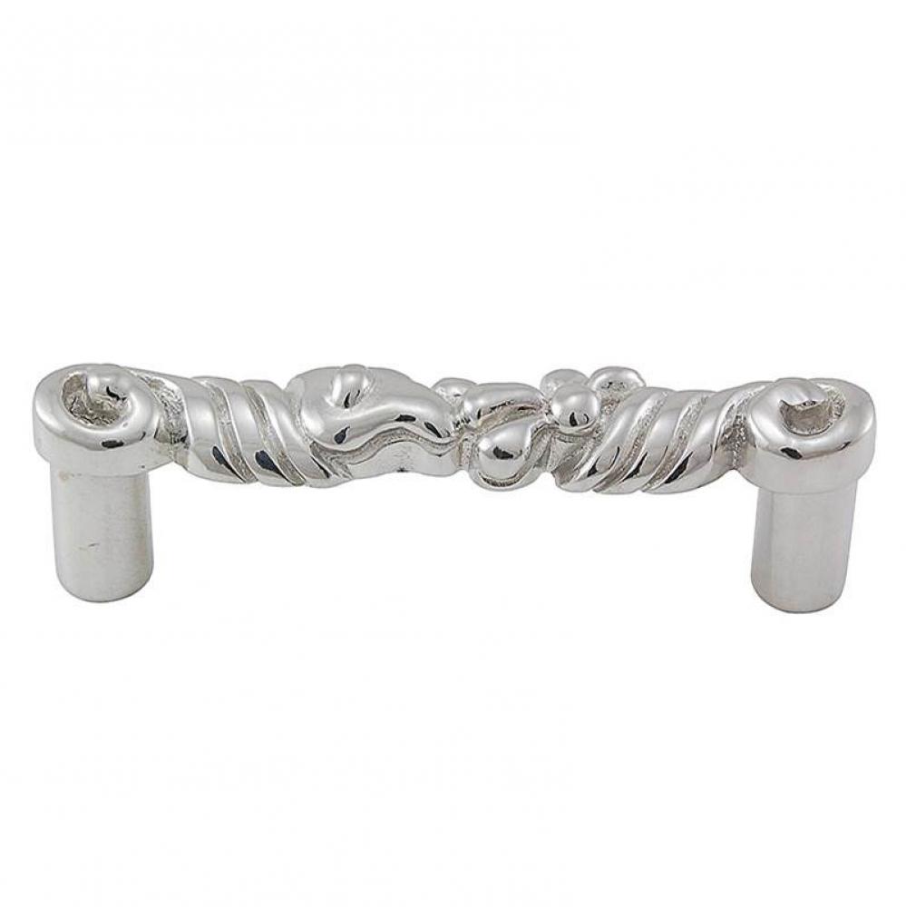Ariosto, Pull, 3 Inch, Polished Nickel