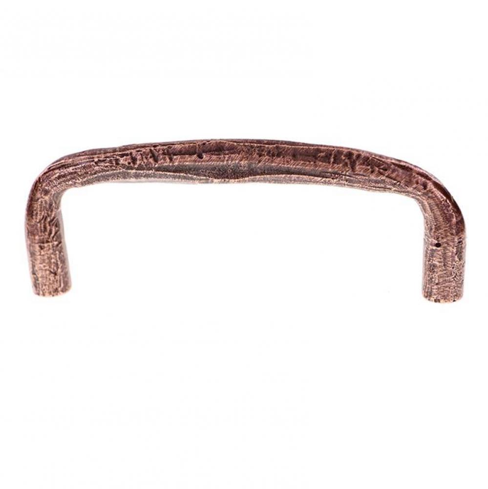 Rustico, Pull, 4 Inch, Antique Copper