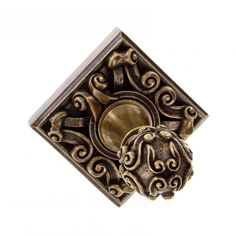 Sforza, Robe Hook, Antique Brass