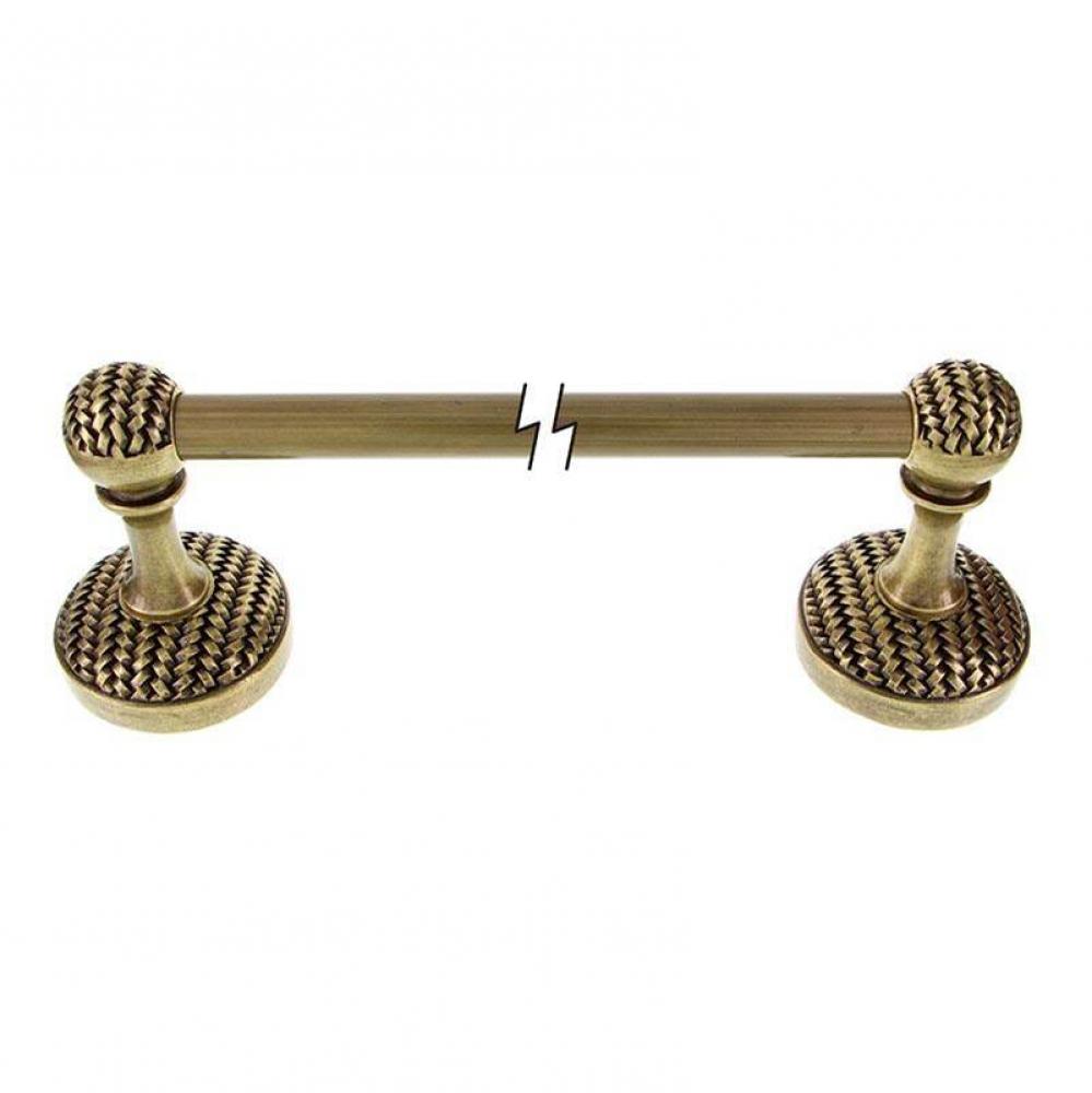 Cestino, Towel Bar, 30 Inch, Antique Brass
