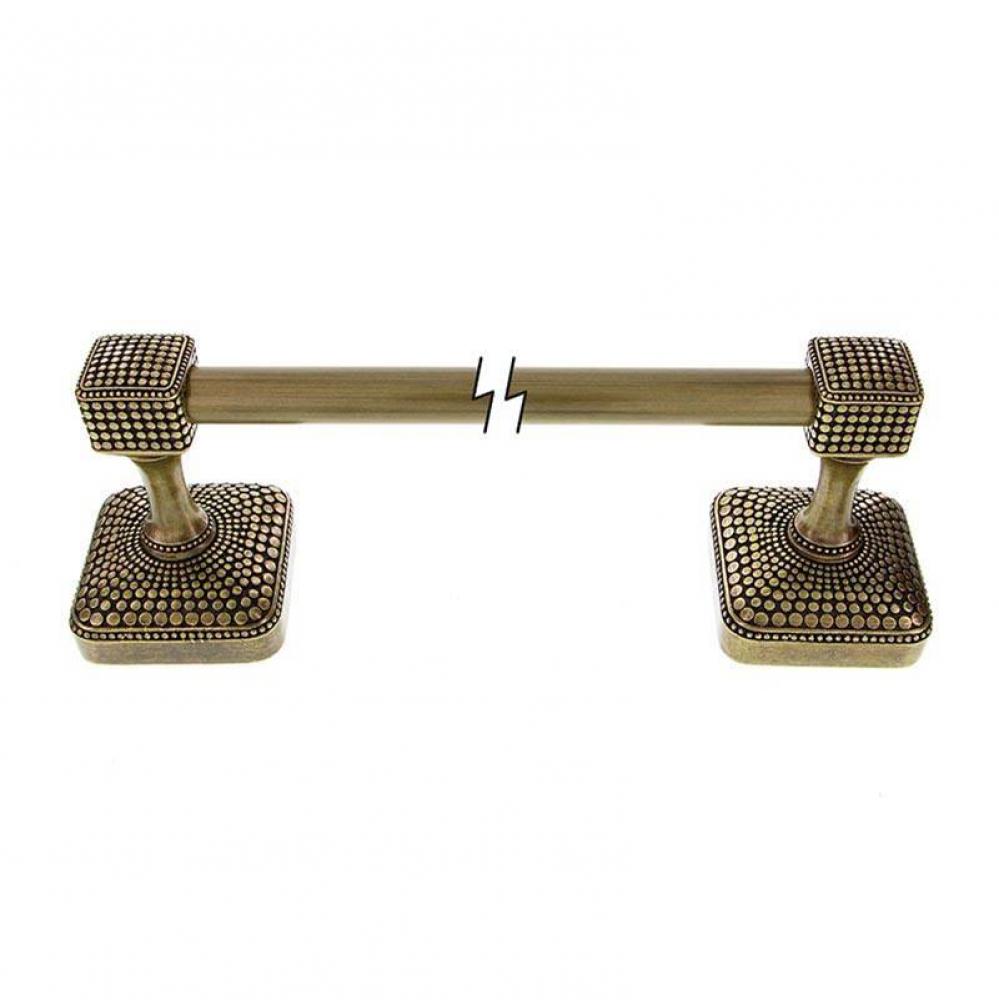 Tiziano, Towel Bar, 30 Inch, Antique Brass