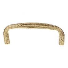 Vicenza Designs P1320-4-AB - Rustico, Pull, 4 Inch, Antique Brass