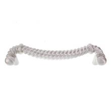 Vicenza Designs P2003-9-SN - Equestre, Pull, Appliance, Rope, 9 Inch, Satin Nickel