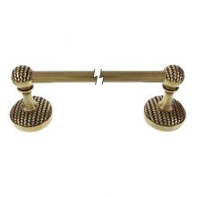 Vicenza Designs TB8003-18-AB - Cestino, Towel Bar, 18 Inch, Antique Brass