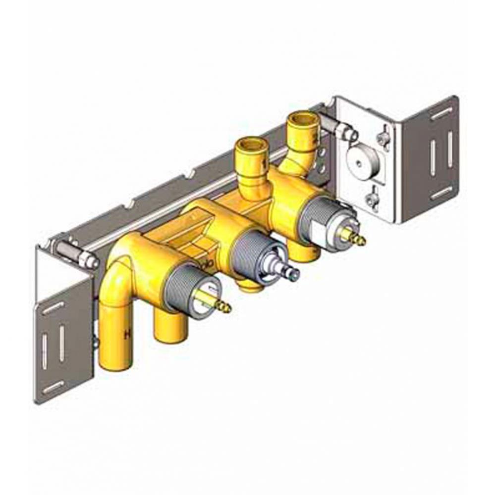 6400V rough in-wall valve (6.6 max