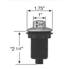 Water Inc WI-ENV-AS2D-CH - Air Switch Dome Style - 2-Plug - Chrome