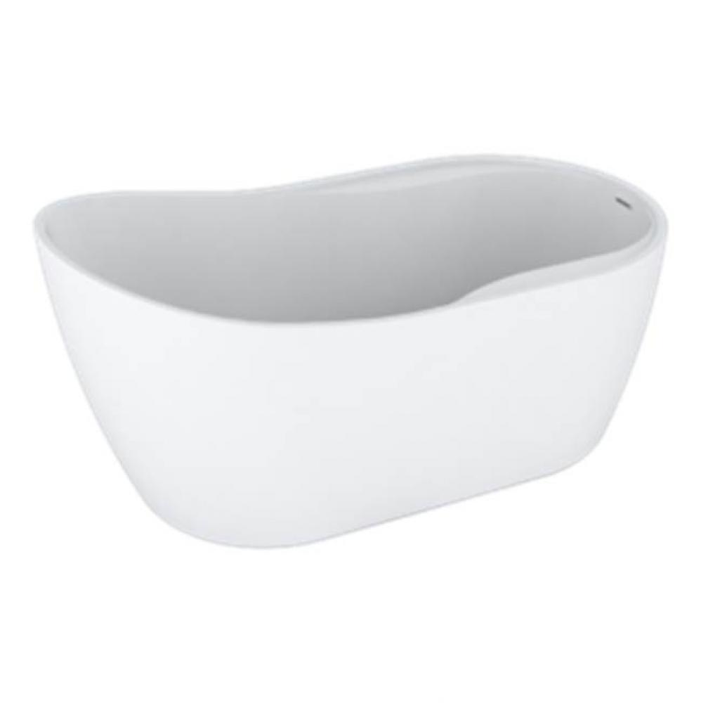 Idea White Tub  60 X 31.5 X 30 Gold Ovf- Spkrs+Chromo