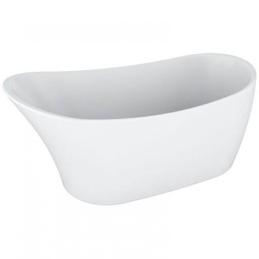 Asteria White Tub 65 X 28 3/4 X 31.5 Gold Ovf- Spkrs