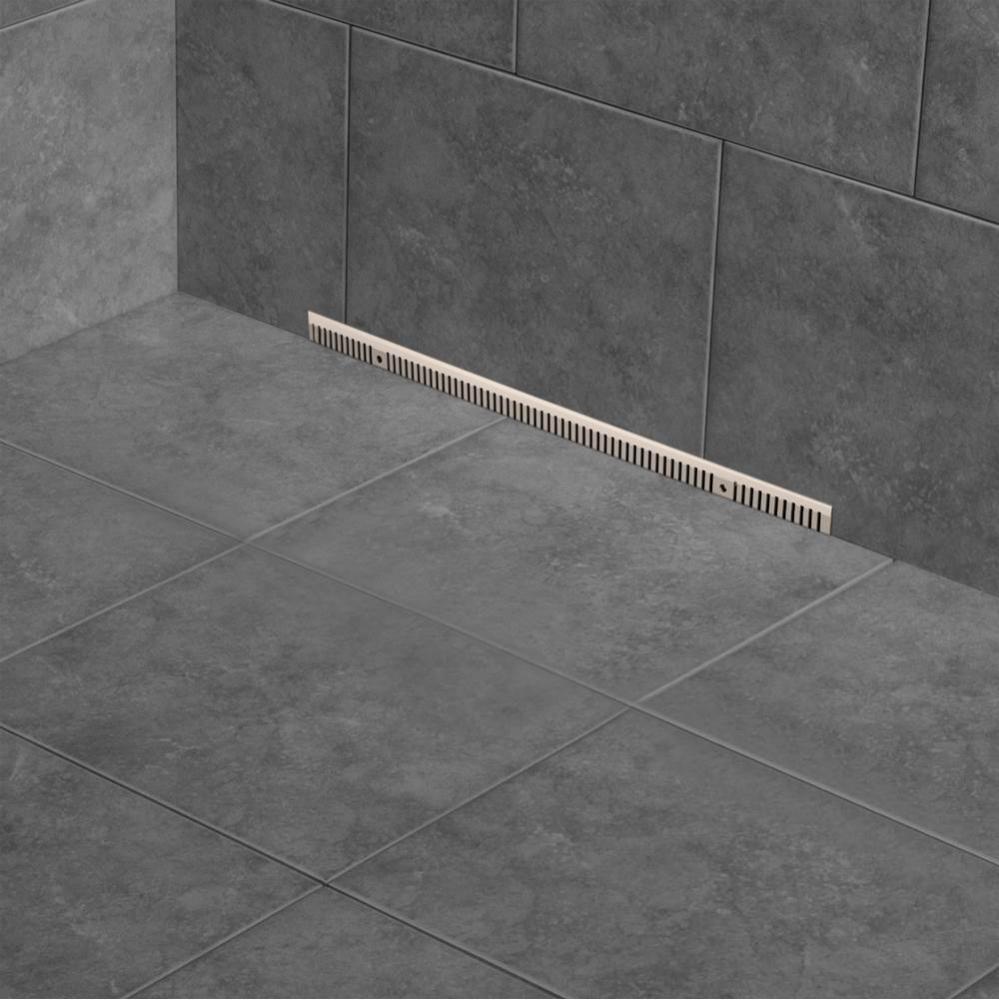 Wall 36'' Stainless Steel Rough In And 36'' B1 Grate Kit