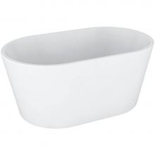 Zitta TEP5432FA001022 - Espa White Tub 54 X 31.5 X 24 Chrome Ovf- Spkrs+Chromo Heater Left Side