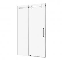 Zitta DPA3200PSTX21 - Piazza 32 Chrome Clear Straight Return Panel