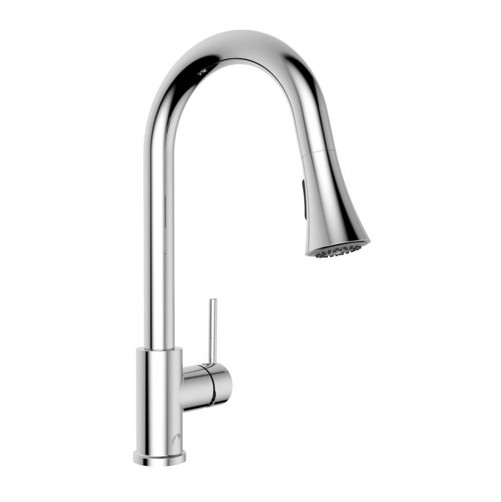 Kitchen Pulldown Faucet City, 1 Lever Handle