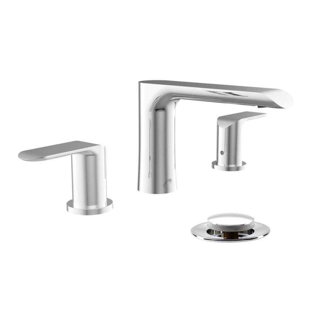 8''  Lav Faucet Kara Pc, 2 Handles W Presto