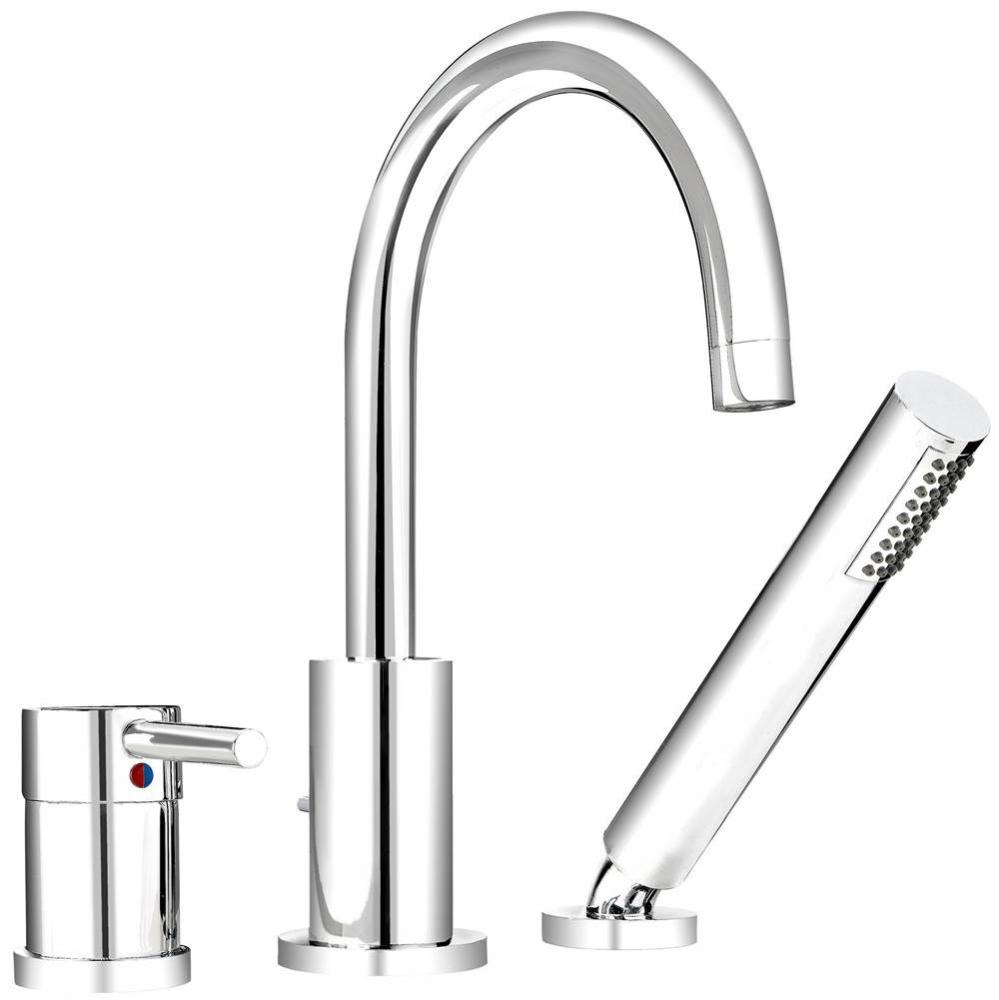 Roman Tub Faucet Trim Cp, Source Handles Serie