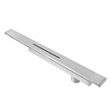 QM Drain 33.G610.48 PS - Delmar Series. Adjustable Line. Grate: Wedgewire 48'' Polished