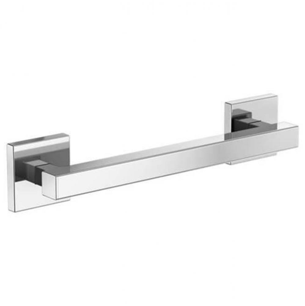 Contemporary Square Decorative Ada Grab Bar - 12''