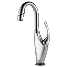 Brizo Canada 64955LF-PC - Brizo Vuelo 1H Pull Down Bar/Prep Faucet W/Touch