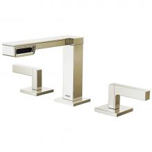 Brizo Canada 65322LF-PNLHP - Frank Lloyd Wright® Widespread Lavatory Faucet - Less Handles