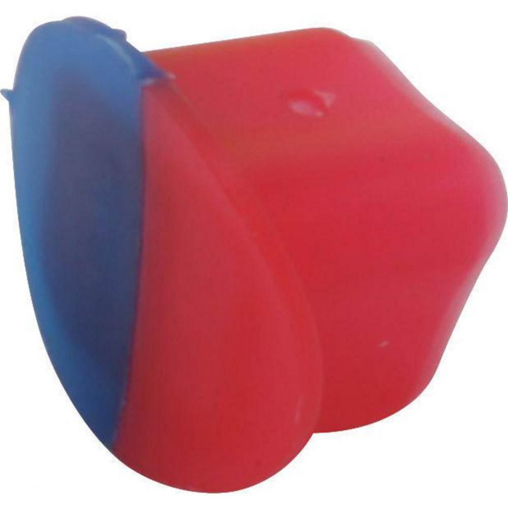 Innovations Button - Red & Blue