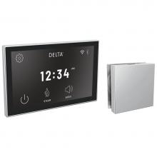 Delta Canada 5CH-550L-PR - Universal Showering Components Square Digital Steam Package