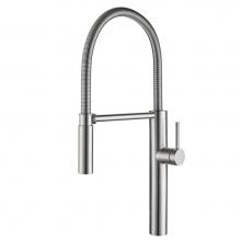 Franke Residential Canada PES-SPX-304 - Pescara 22-inch Single Handle Semi-Pro Kitchen Faucet with Magnetic Sprayer Dock in Stainless Stee