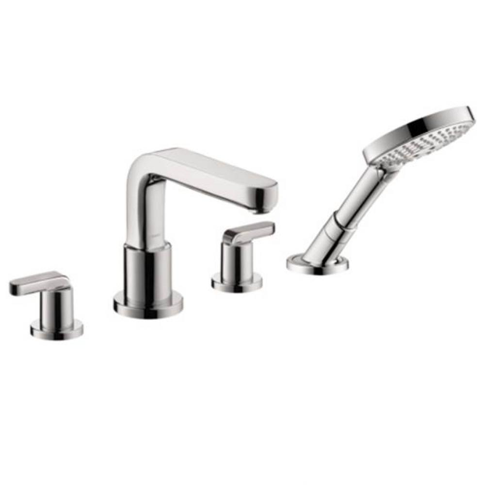 Metris S 4-Hole Roman Tub Set - Lever