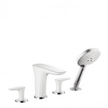 Hansgrohe Canada 15456401 - Puravida 4-Hole Roman Tub Set Trim With 1.8 Gpm Handshower