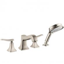 Hansgrohe Canada 31312821 - Metris C 4-Hole Roman Tub Set Trim With 1.8 Gpm Handshower