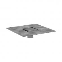 Hansgrohe Canada 56130801 - Raindrain Brilliance Point Drain Set 4''X 4'' Trim Tileable Re