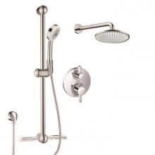 Hansgrohe Canada HG-KIT10 - Thermostatic Wall Bar Shower Kit