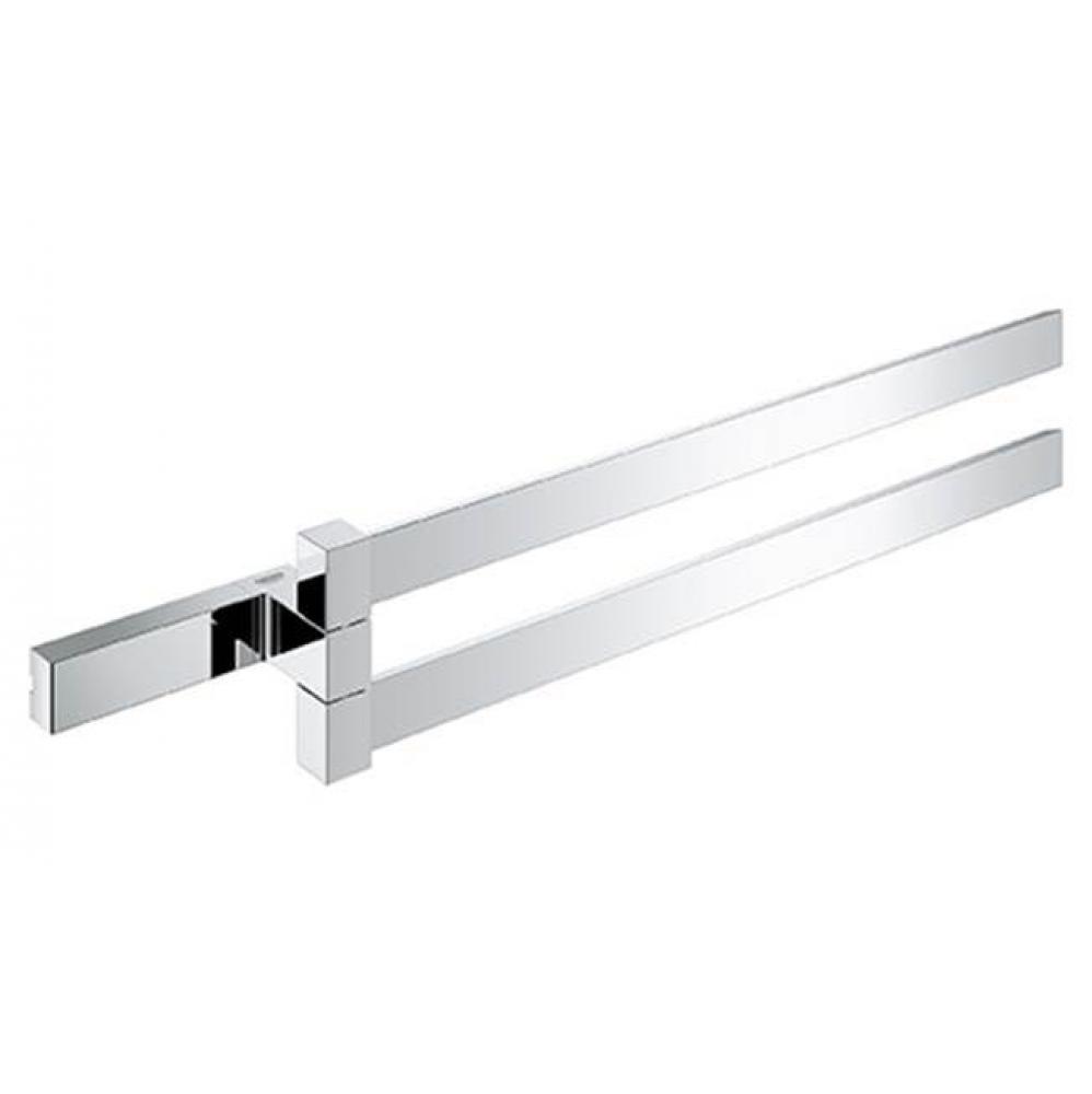 Selection Cube Double Towel Bar