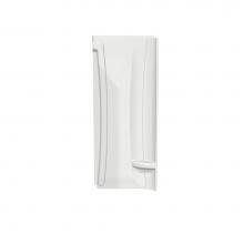 Maax Canada 105069-000-001 - 36 in. x 1.5 in. x 72 in. Direct to Stud Back Wall in White