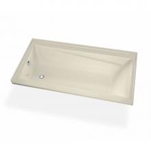 Maax Canada 106245-L-001-004 - Exhibit IF DTF 71.875 in. x 42 in. Alcove Bathtub with Whirlpool System Left Drain in Bone