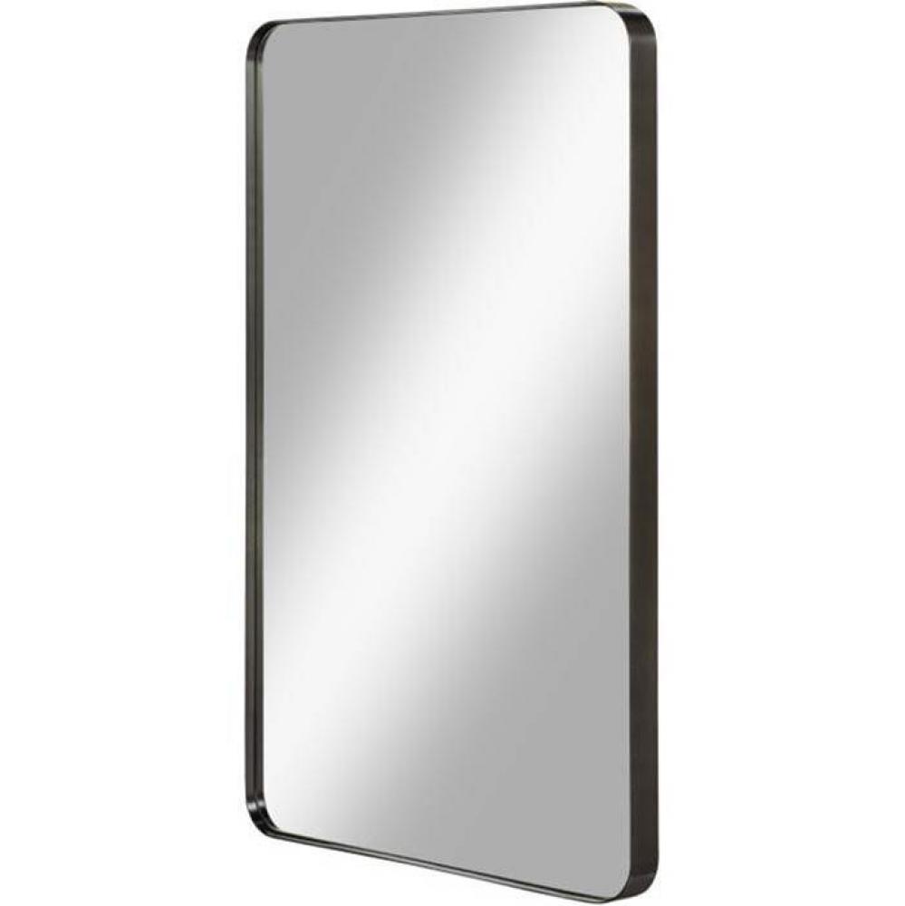 Reflections 24'' Metal Frame Mirror - Brushed Nickel