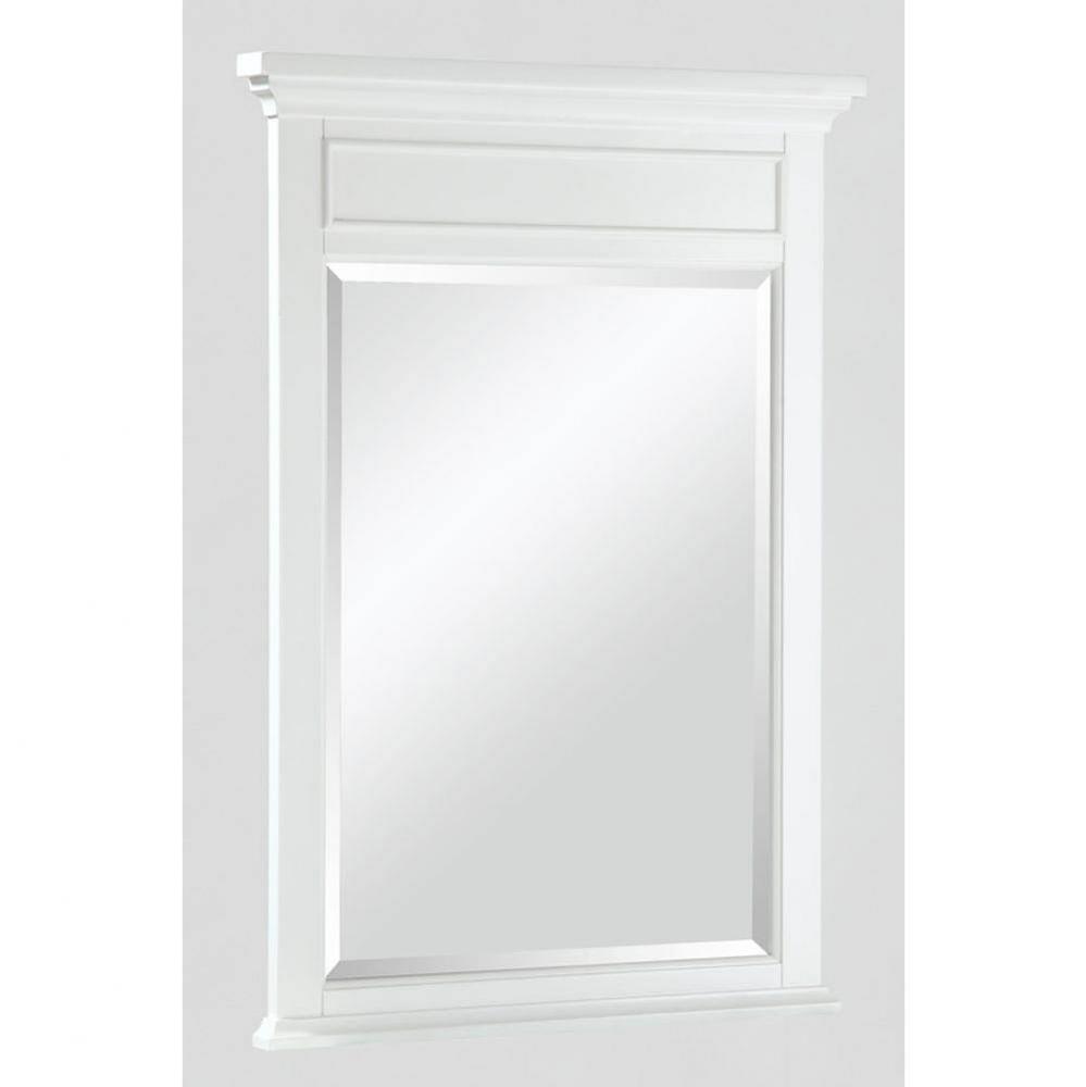 Framingham 24'' Mirror - Polar White