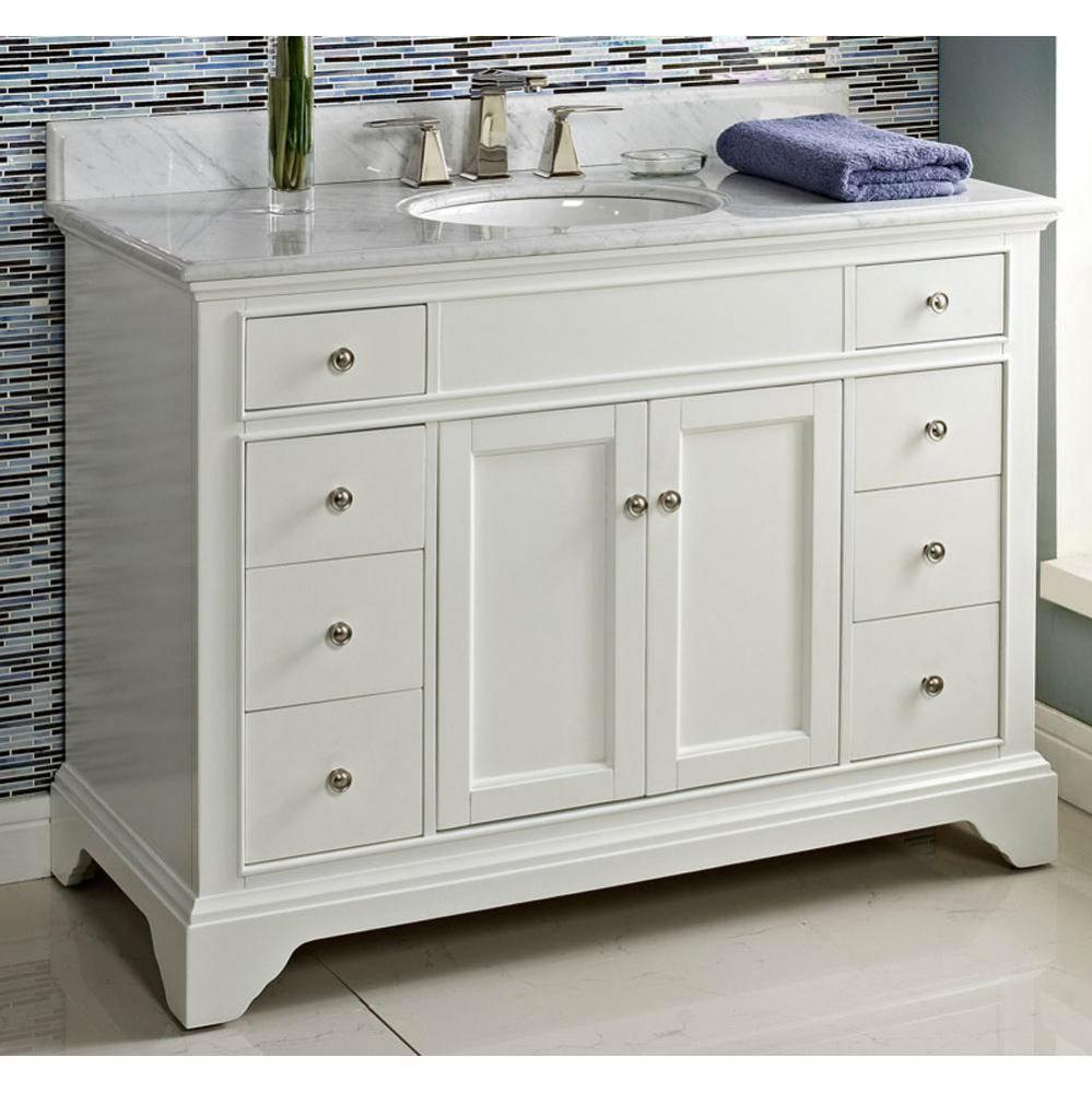 Framingham 48'' Vanity - Polar White