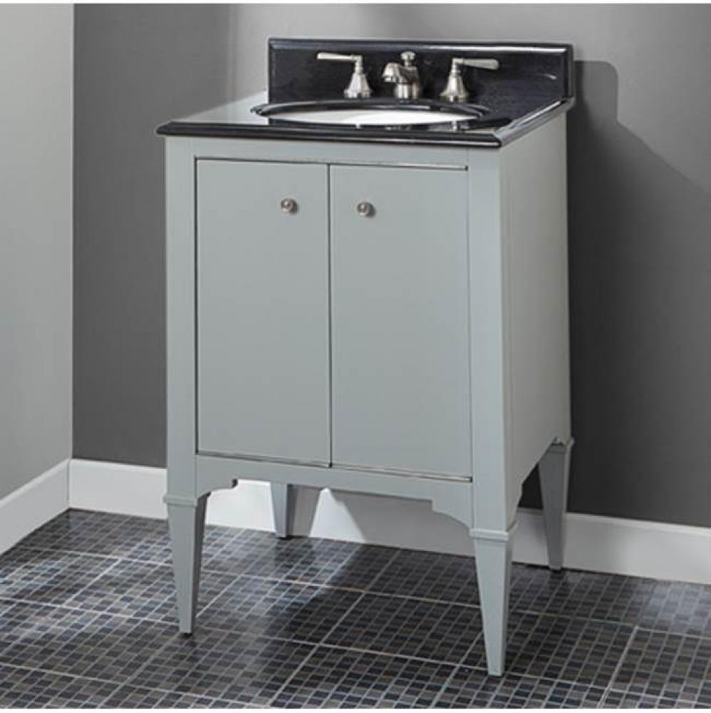 Charlottesville w/Nickel 24'' Vanity - Door - Light