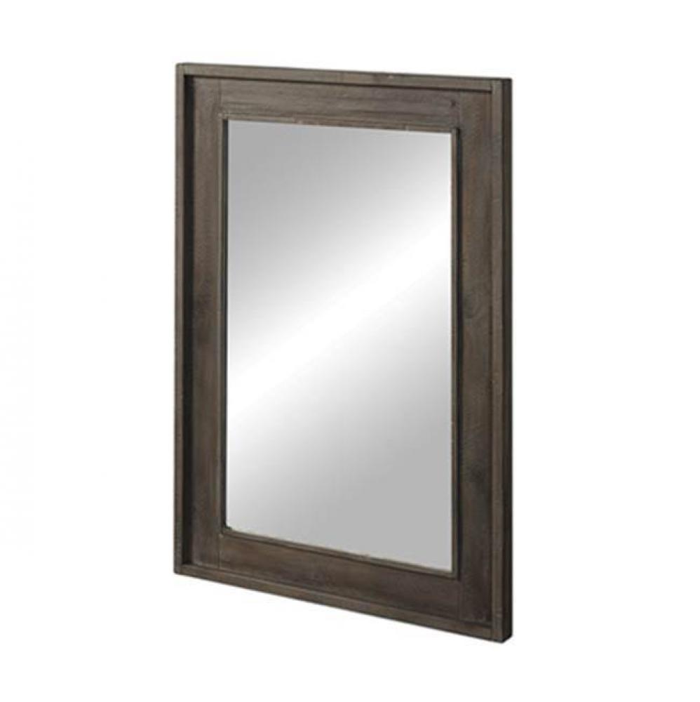 River View 25'' Mirror - Coffee Bean