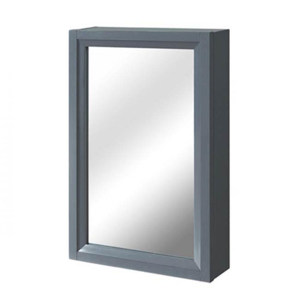 Studio One 19'' Medicine Cabinet - Glossy Pewter