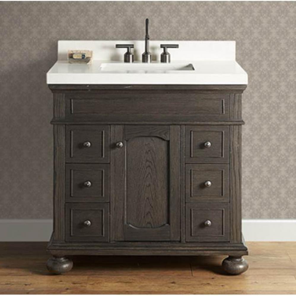 Oakhurst 36'' Vanity - Burnt Chocolate