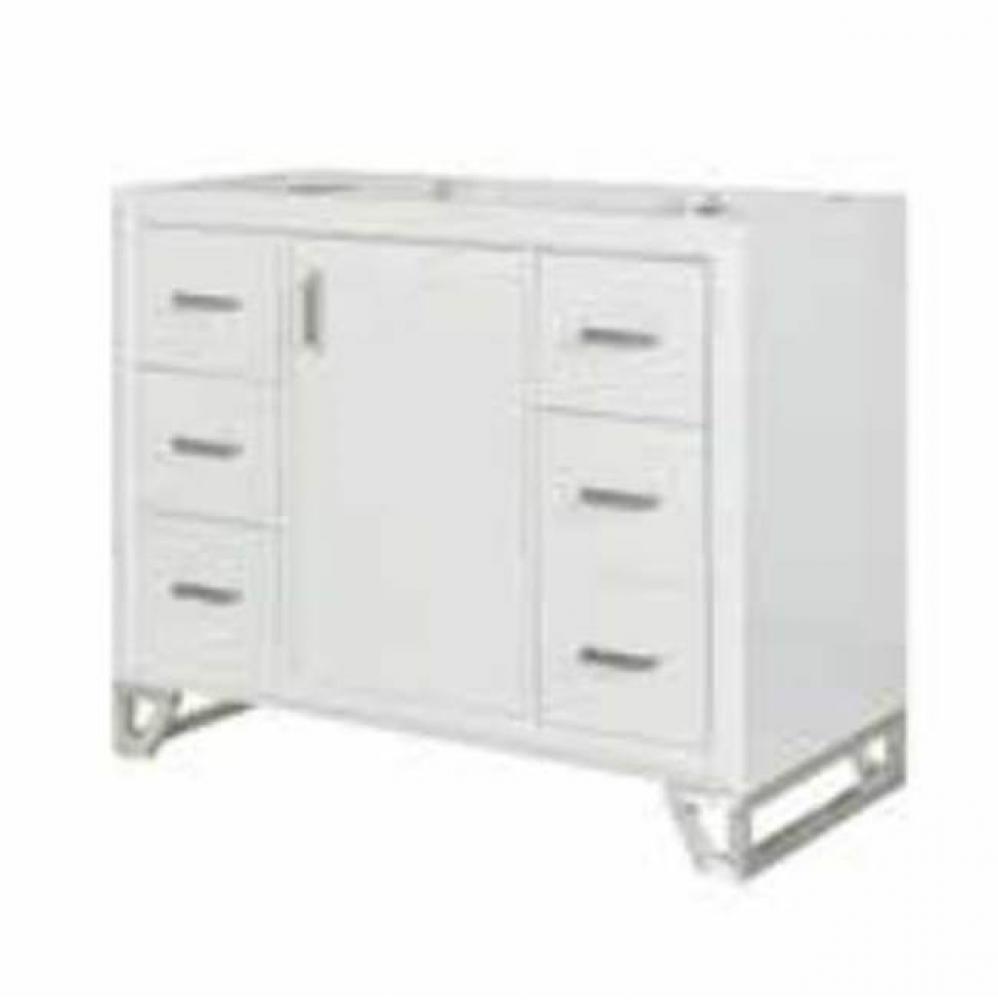 Revival 42'' Vanity - Glossy White