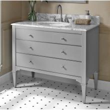 Fairmont Designs Canada 1510-V42 - Charlottesville w/Nickel 42'' Vanity - Light Gray