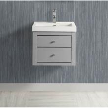 Fairmont Designs Canada 1510-WV2118 - Charlottesville w/Nickel 21x18'' Wall Mount Vanity - Light Gray