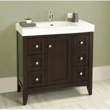 Fairmont Designs Canada 1513-V3618 - Shaker Americana 36x18'' Vanity - Habana Cherry